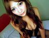 Lala Suzumiya Japanese doll is lovely in her sexy black lingerie