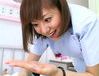 Yuma Asami Busty Asian nurse enjoys sucking cock