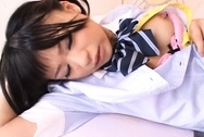 Chika Ishihara Japanese doll is in a costume for some hot sex actionbig asian boobs, sex tits, big tits sex