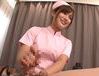 Kokone Mizutani Asian nurse provides handjob service