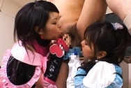 Airi and Meiri Hot Asian girls have cosplay adventurebig round tits, asian boobs