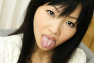 Hikaru Momose Asian doll gives amazing blowjob