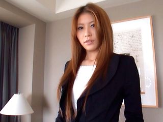 Sana Heart Lovely Asian secretary is hot