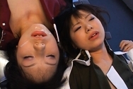 Airi and Meiri hot asian ladies cosplaysex tits, huge tits