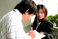 Kana Shimada Japanese model sucks dick outside