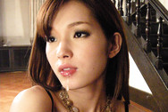 Mei Haruka Japanese model gets hard cock in her mouth