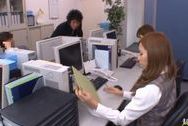 Kotone Amamiya Hot Asian office babebig boobs, asian tits, japanese tits