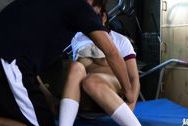 Nastym school girl Nana Ogura gets fucked hard at gym class.big asian boobs, boobs tits, japanese tits