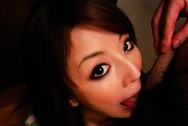 Rika Tamura Asian babe sucks cock on the first date
