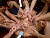Horny Av model group toys sex!