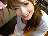 Cute Japanese doll Akiho Yoshizawa in cock sucking POV actionasian women, sexy asian, young asian}
